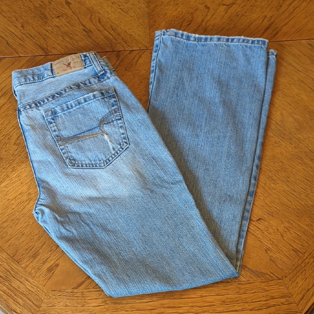Y2K American Eagle Outfitters Hipster Skinny Flare Jeans